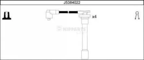 J5384022 NIPPARTS Комплект проводов зажигания (фото 1)