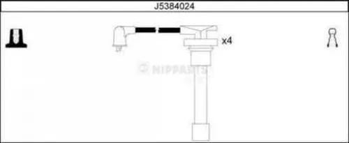 J5384024 NIPPARTS Комплект проводов зажигания (фото 1)