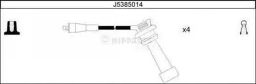 J5385014 NIPPARTS Комплект проводов зажигания (фото 1)