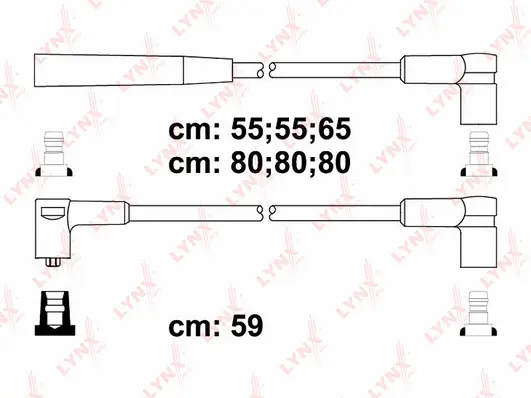 SPC3013 LYNXAUTO Комплект проводов зажигания (фото 1)