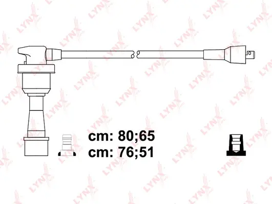 SPC5512 LYNXAUTO Комплект проводов зажигания (фото 1)