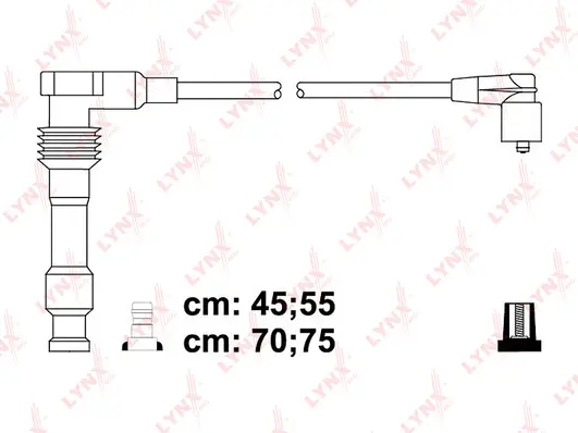 SPC5935 LYNXAUTO Комплект проводов зажигания (фото 1)
