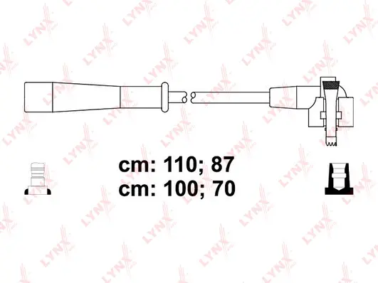 SPE3005 LYNXAUTO Комплект проводов зажигания (фото 1)