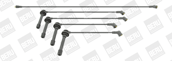 ZEF1661 BERU Комплект проводов зажигания (фото 1)
