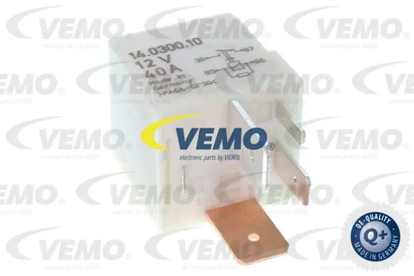 V15-71-0004 VEMO Реле, продольный наклон шкворня вентилятора (фото 1)
