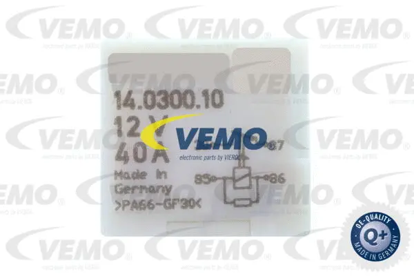 V15-71-0004 VEMO Реле, продольный наклон шкворня вентилятора (фото 3)