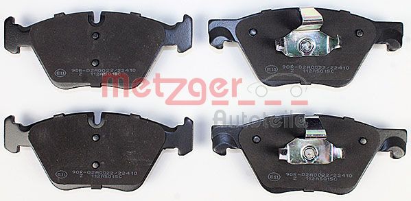 1170684 METZGER Комплект тормозных колодок, дисковый тормоз (фото 6)