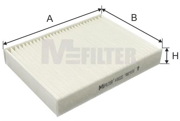 K 9222 MFILTER Фильтр, воздух во внутренном пространстве (фото 2)