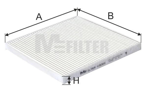 K 9065 MFILTER Фильтр, воздух во внутренном пространстве (фото 2)