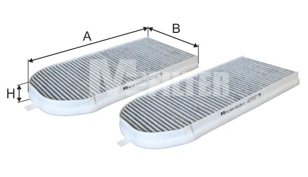 K 9123C-2 MFILTER Фильтр, воздух во внутренном пространстве (фото 2)