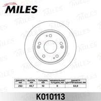 K010113 MILES Тормозной диск (фото 2)