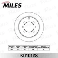 K010128 MILES Тормозной диск (фото 4)