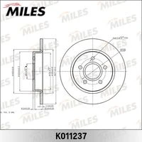 K011237 MILES Тормозной диск (фото 4)