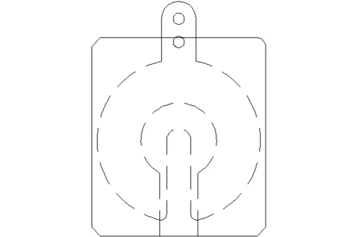 MGB704 MINTEX Комплект тормозных колодок, дисковый тормоз (фото 2)