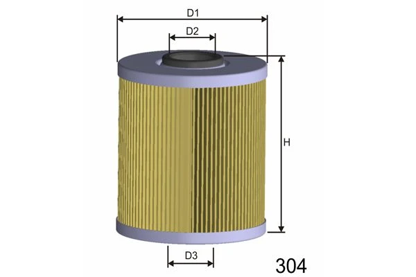 F105 MISFAT Топливный фильтр (фото 3)