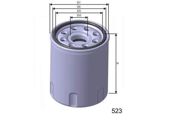 Z260 MISFAT Масляный фильтр (фото 3)