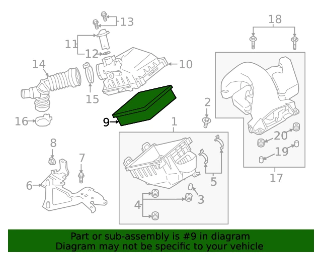 1500A672 MITSUBISHI Фильтр воздушный 1500a672 (фото 2)