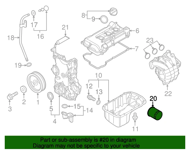 MD321589 MITSUBISHI Фильтр масляный md321589 (фото 3)