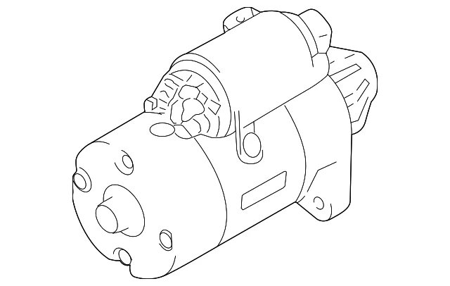 MD313327 MITSUBISHI Стартер mits (фото 1)