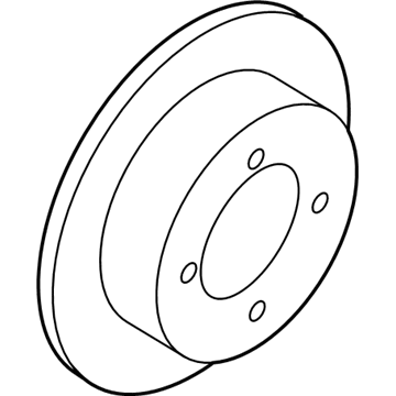 584113K150 HYUNDAI/KIA/MOBIS Тормозной диск 584113k150 (фото 3)