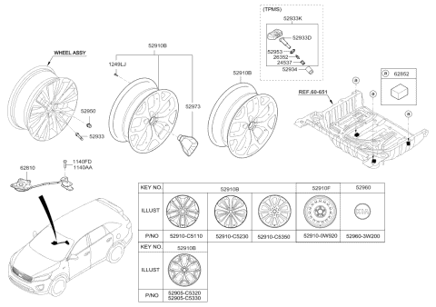 529333N100 HYUNDAI/KIA/MOBIS Обратный клапан шины колеса (фото 9)