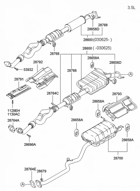 2870026200 HYUNDAI/KIA/MOBIS Глушитель 2870026200 (фото 2)