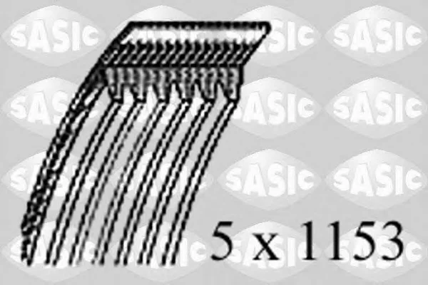1770052 SASIC Ремень ручейковый (приводной, поликлиновой) (фото 1)