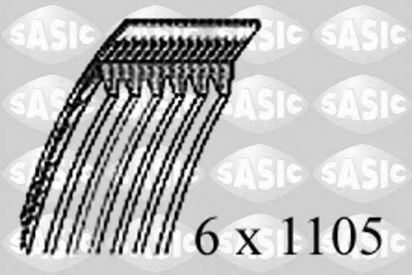 1770088 SASIC Ремень ручейковый (приводной, поликлиновой) (фото 1)