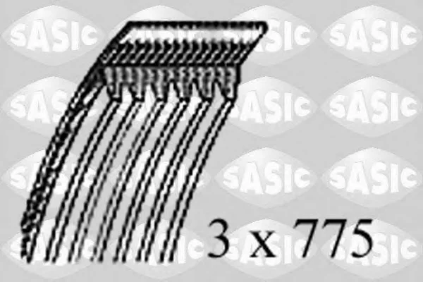 1774003 SASIC Ремень ручейковый (приводной, поликлиновой) (фото 1)