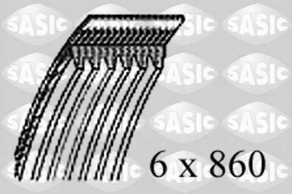 1774037 SASIC Ремень ручейковый (приводной, поликлиновой) (фото 1)