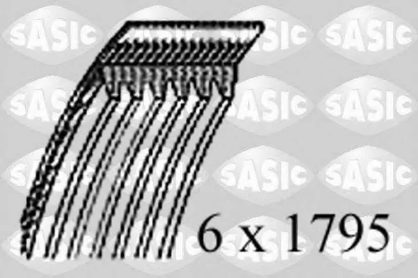 1774048 SASIC Ремень ручейковый (приводной, поликлиновой) (фото 1)