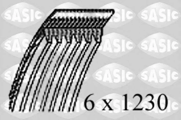 1776042 SASIC Ремень ручейковый (приводной, поликлиновой) (фото 1)