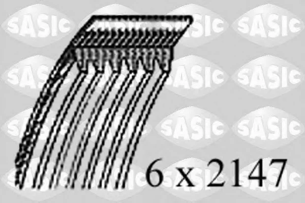 1776112 SASIC Ремень ручейковый (приводной, поликлиновой) (фото 1)