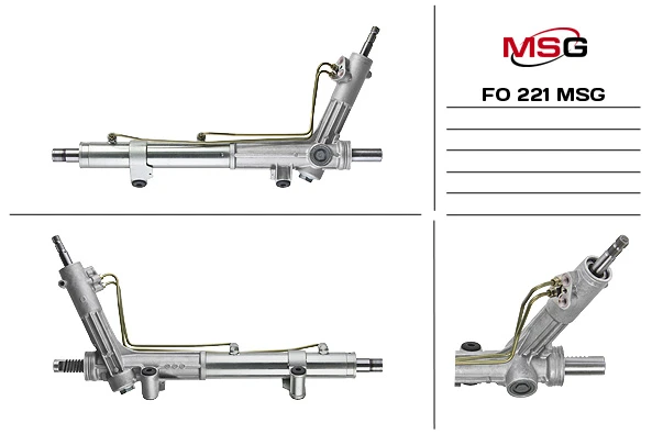 FO 221 MSG Рулевая рейка с гур новая ford transit 1985-1991,ford transit 1992-2000 (фото 2)