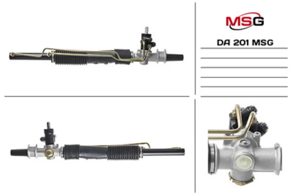 DA 201 MSG Рулевая рейка с гур новая daewoo espero 1991-1999,daewoo lanos 1999-,daewoo nexia 1995-,opel astra f (фото 1)