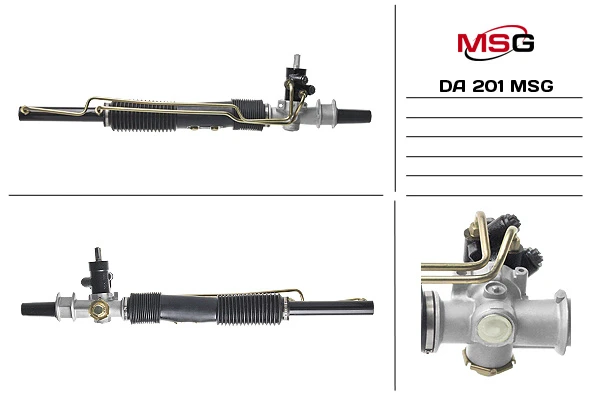 DA 201 MSG Рулевая рейка с гур новая daewoo espero 1991-1999,daewoo lanos 1999-,daewoo nexia 1995-,opel astra f (фото 2)