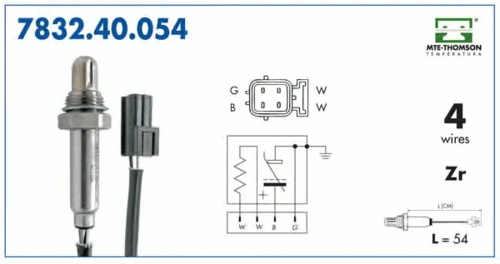 7832.40.054 MTE-THOMSON Лямбда-зонд (фото 2)