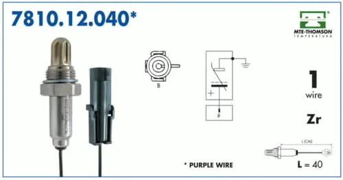 7810.12.040 MTE-THOMSON Лямбда-зонд (фото 2)