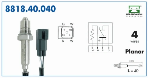 8818.40.040 MTE-THOMSON Лямбда-зонд (фото 2)