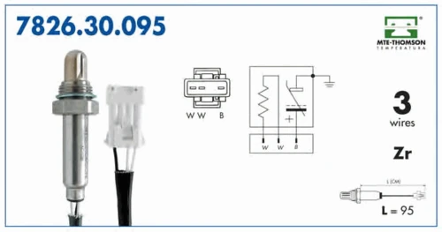 7826.30.095 MTE-THOMSON Лямбда-зонд (фото 2)