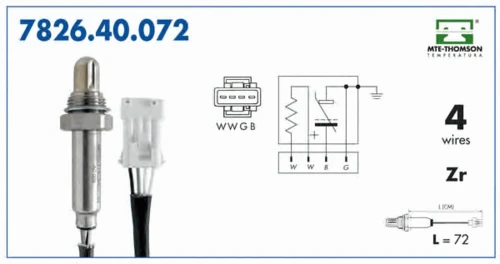 7826.40.072 MTE-THOMSON Лямбда-зонд (фото 2)