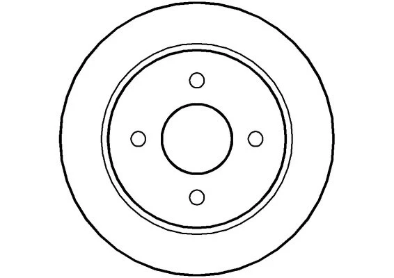 NBD202 NATIONAL Тормозной диск (фото 3)