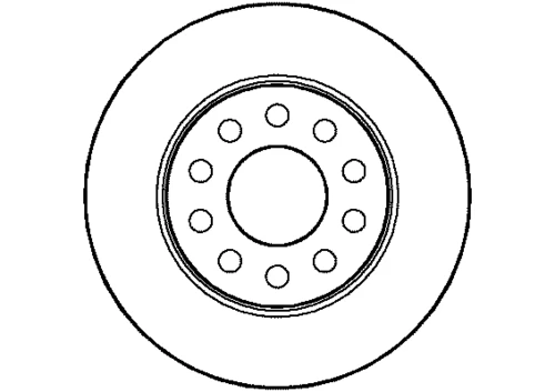 NBD711 NATIONAL Тормозной диск (фото 2)