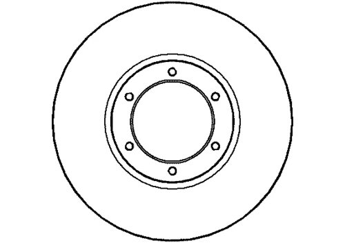 NBD1401 NATIONAL Тормозной диск (фото 2)