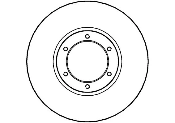 NBD1401 NATIONAL Тормозной диск (фото 3)