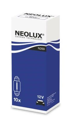 N269 NEOLUX® Лампа накаливания, фонарь освещения номерного знака (фото 7)