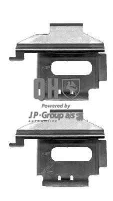 1163650819 JP GROUP Комплектующие (ремкомплект), колодки тормозные (фото 1)