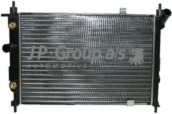 1214201000 JP GROUP Радиатор охлаждения двигателя (фото 1)