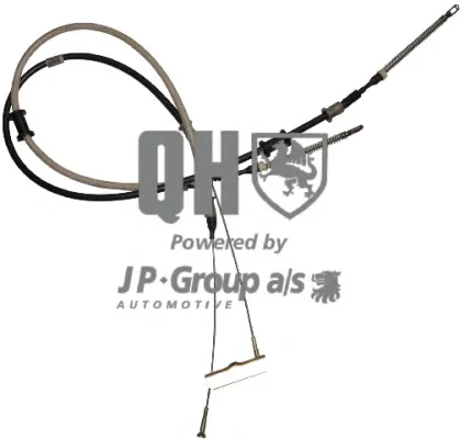 1270301909 JP GROUP Трос (тросик) ручника (фото 1)