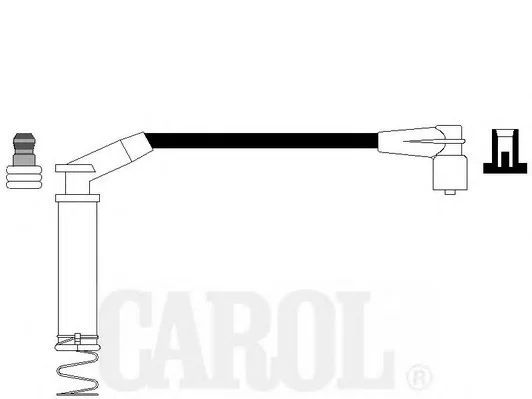 155-50 STANDARD Провод зажигания высоковольтный (фото 1)